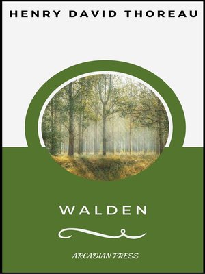 cover image of Walden (ArcadianPress Edition)